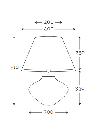 Lampa wewnętrzna, stojąca Famlight Bali beige