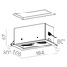 Lampa wewnętrzna, wpuszczana Aqform Squares 50x2 230V recessed 13