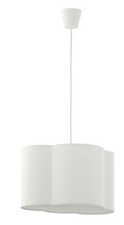Oprawa wisząca dziecięca Cloud marki TK Lighting biała, outlet