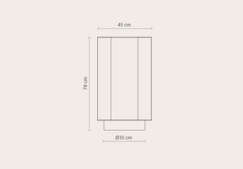 Robin Roxi Floor, 45 cm 