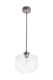 Lampa wewnętrzna, wisząca Famlight Jawa Transparent, miedź/mosiądz