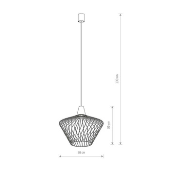 Lampa wisząca Nowodvorski Wave S, złoty