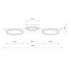 Lampa sufitowa Nowodvorski Circolo LED