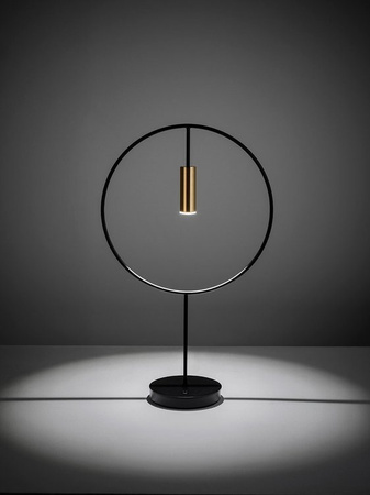 Lampa wewnętrzna, stojąca Estiluz Revolta M-3637-M 61S GLD