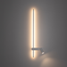 Nowodvorski lampa ścienna, lewa, biała
