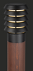 Lampa zewnętrzna, słupek ALTA WOOD, NORLYS, 1440B