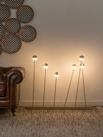Lampa wewnętrzna, podłogowa Estiluz Alfi F120.6A 20GLD M