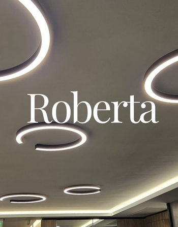 Lampa wewnętrzna, wisząca Robin Roberta 50 cm