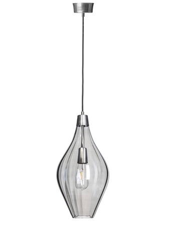 Lampa wewnętrzna, wisząca Famlight Savaii optic lister black, miedź/mosiądz