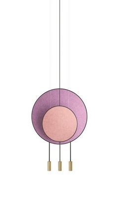 Lampa wewnętrzna, wisząca Estiluz Revolta R40.1S1D-M 61S GLD