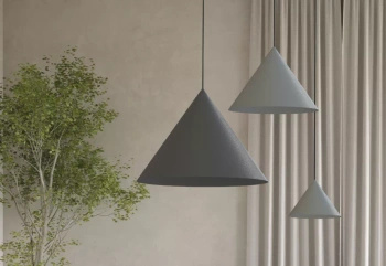 Lampa wisząca Nowodvorski Zenith S, jansy szary