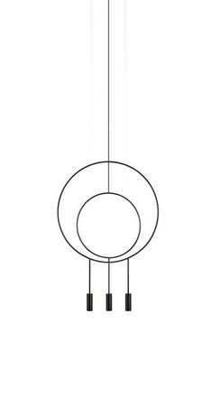 Lampa wewnętrzna, wisząca Estiluz Revolta R40.1S1D-M 61S GLD