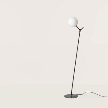 Lampa wewnętrzna, podłogowa Aromas Atom, mosiądz