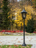 Lampa zewnętrzna, słupek Norlys Modena 304, biały