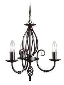 Lampa wewnętrzna, wisząca Elstead Artisan ART3 BLACK