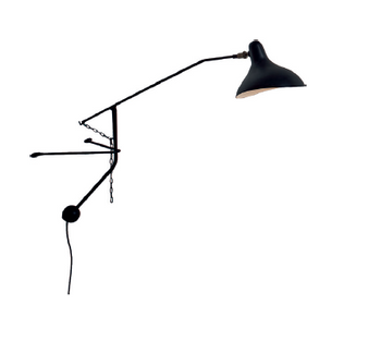 DCW editions Mantis BS2 mini kinkiet kolor czarny