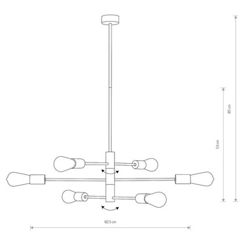 Lampa wisząca Nowodvorski Rotor