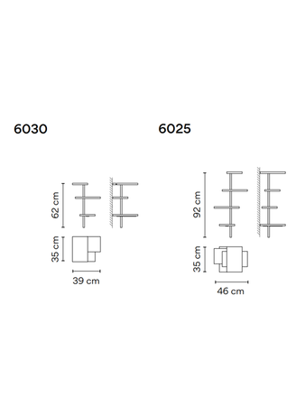 Lampa wewnętrzna, stojąca Vibia Suite 6025