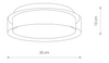 PLAFON NOWODVORSKI PAN LED M 8174
