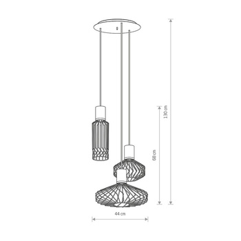 Lampa wisząca Nowodvorski Pico 3