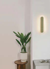 UMMO RIFLO, lampa ścienna, oliwkowy