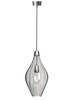 Lampa wewnętrzna, wisząca Famlight Savaii optic lister black, stal nierdzewna