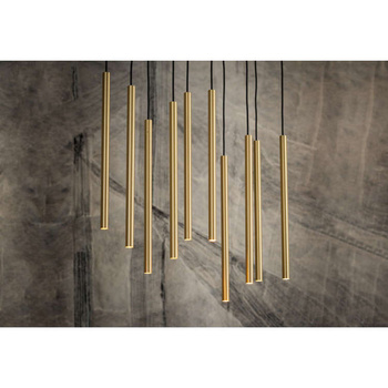 Lampa wisząca Nowodvorski Laser 490, mosiądz