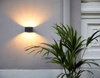 Lampa zewnętrzna, ścienna Estiluz Frame A-4053X 96 BLK ANT