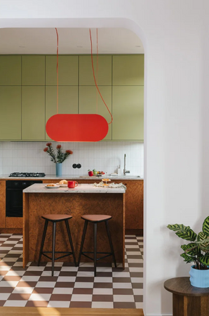 UMMO MALUMI, lampa wisząca, czerwonopomarańczowa