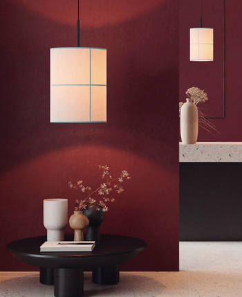 Lampa wewnętrzna, wisząca Robin Rania 38 cm