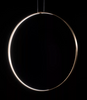 Lampa wewnętrzna, wisząca Zava Rings Vertical 50cm k. złoty 3000K, ekspozycja