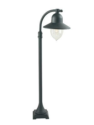 Lampa zewnętrzna, słupkowa Norlys Como 375, czarny