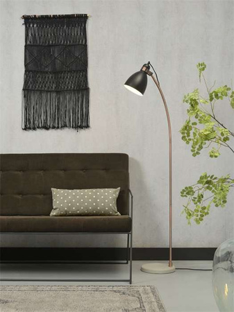 Lampa podłogowa DENVER/F/B, czarna
