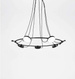 Lampa wewnętrzna, wisząca Estiluz Aro T-3543-W