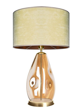 Lampa wewnętrzna, stojąca Famlight Storm S Lister Amber