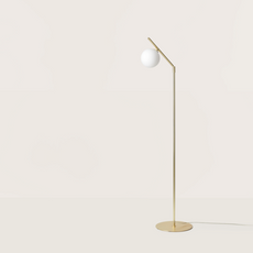 Lampa wewnętrzna, podłogowa Aromas Endo, chrom