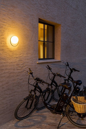 Lampa zewnętrzna, elewacyjna Estiluz Circ A-3722X 26BLK