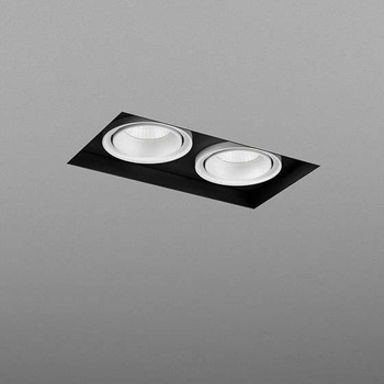 Lampa wewnętrzna, wpuszczana Aqform Squares next 50x2 LED trimless recessed 12 