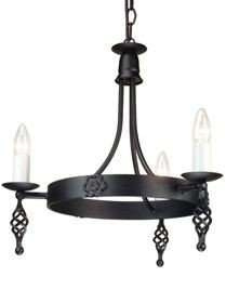 Lampa wewnętrzna, wisząca Elstead Belfry BY3 BLACK