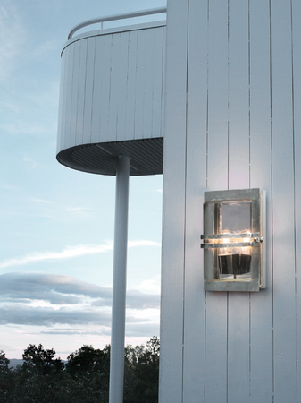 Lampa zewnętrzna, elewacyjna Bazylea 660 stal nierdzewna