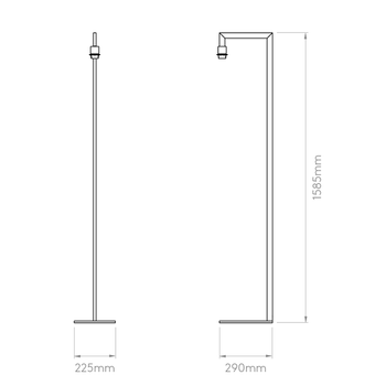 Lampa wewnętrzna, podłogowa Astro Ravello Floor