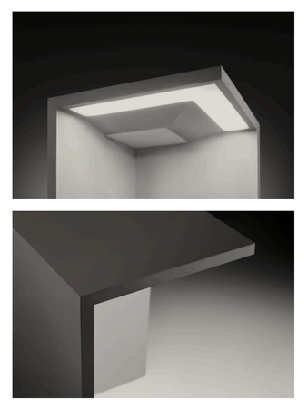 Lampa zewnętrzna, stojąca Vibia Empty 4135
