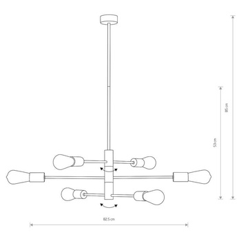 Lampa wisząca Nowodvorski Rotor