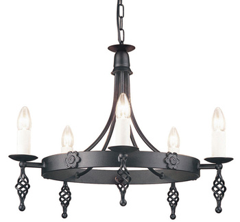 Lampa wewnętrzna, wisząca Elstead Belfry BY3 BLACK, BY5 BLACK
