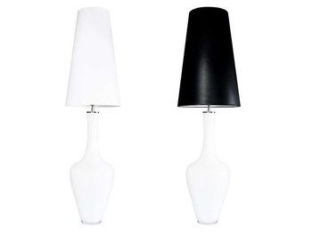 Lampa wewnętrzna, stojąca Famlight Panay Opal White