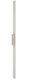 Nowodvorski Demi L kinkiet zewnętrzny sand / beżowy / P036 144cm