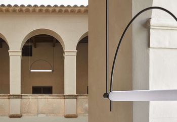 Lampa wewnętrzna, wisząca Aromas Arc