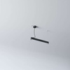 Lampa wewnętrzna, wisząca Cleoni Avar 570 czarna oval