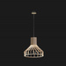 Lampa wisząca Nowodvorski Bio, naturalne drewno