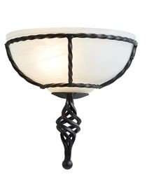 Lampa wewnętrzna, ścienna Elstead Pembroke PB/WU BLK